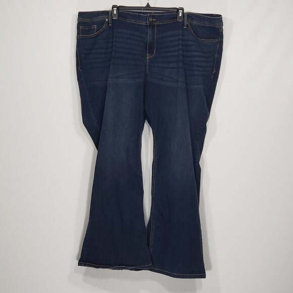 Torrid Luxe Slim Boot Super Stretch Bootcut Jeans Women's Plus Size 28T - Picture 1 of 3